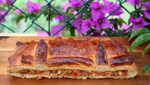 Receta de empanada de xoubas a la gallega