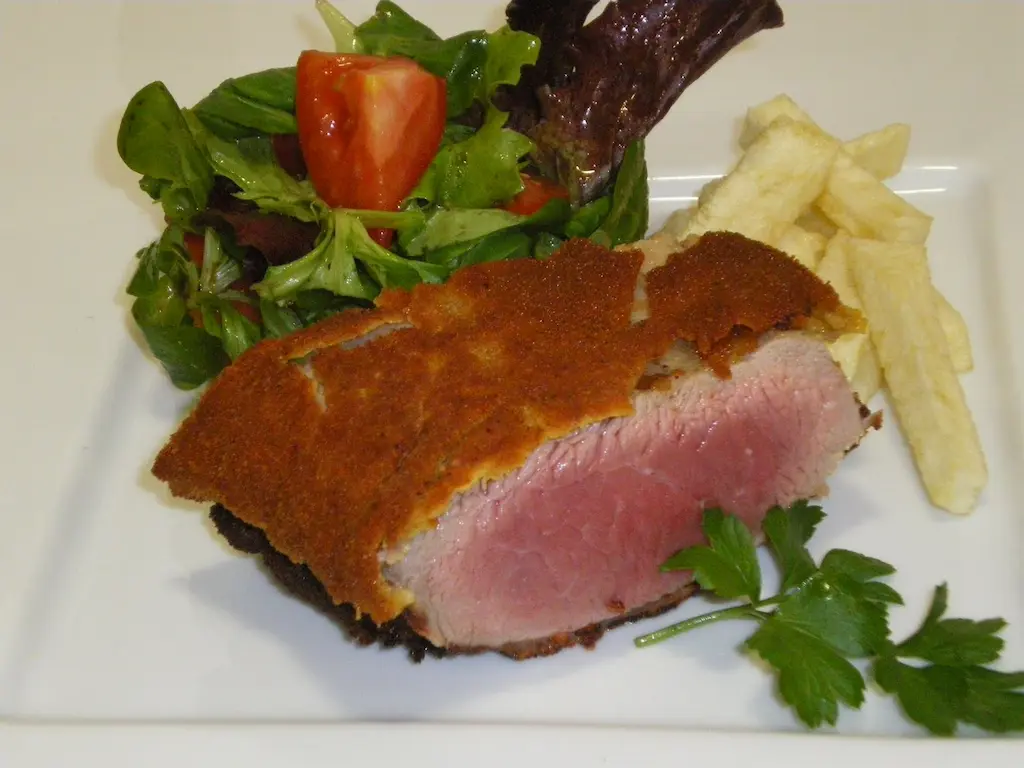 Receta de ternera al minuto a la gallega