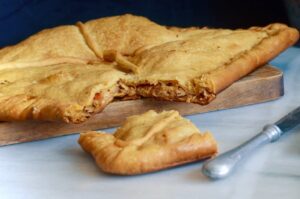 Receta de empanada de bonito a la gallega