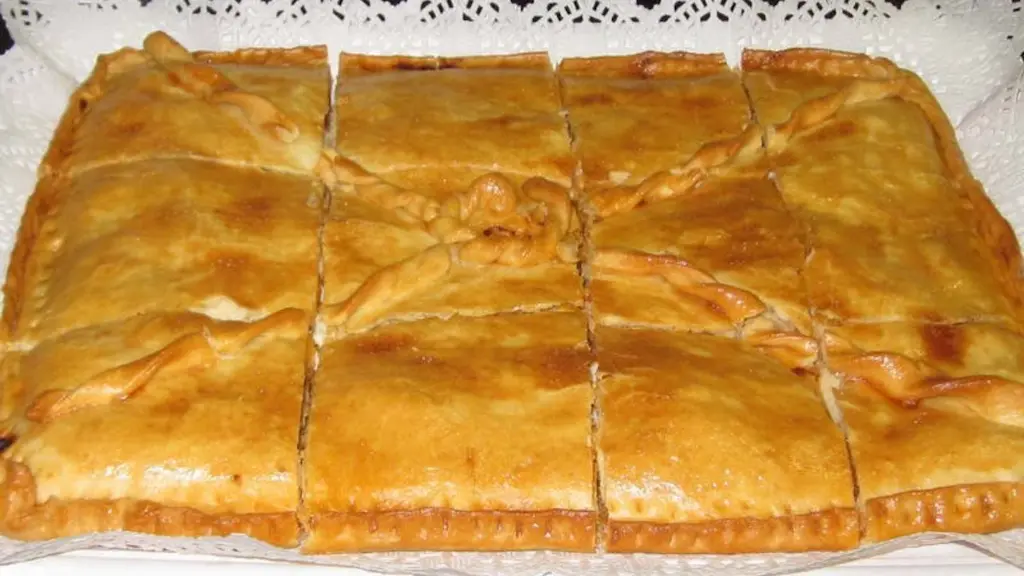Receta de empanada de robaliza a la gallega