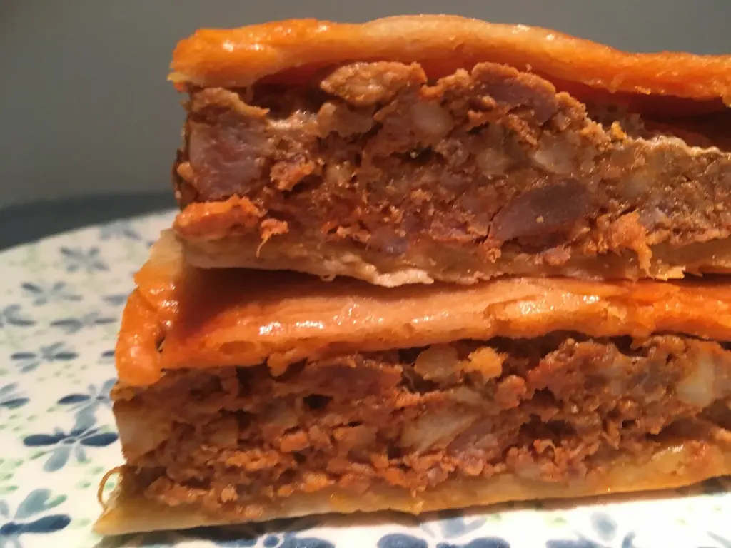 Receta de empanada de zorza a la gallega