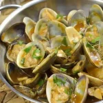 Receta de Almejas al Ribeiro a la gallega